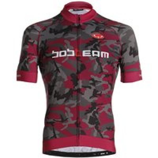 Wielrenshirt, BOBTEAM Shirt met korte mouwen Amo Camo, voor heren, Maat S, Fiets