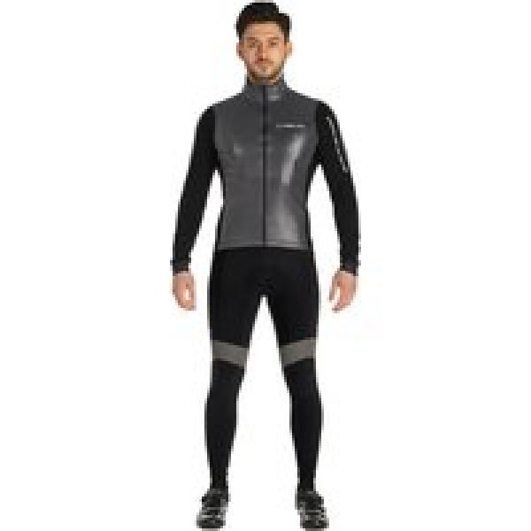 NALINI Warm Reflex Set (winter fietsjack + lange koersbroek) set (2 artikelen),