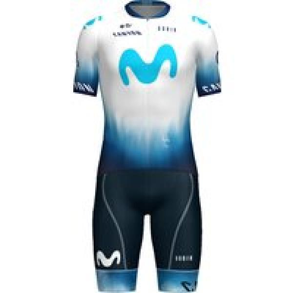 MOVISTAR Team Odyssey Race TdF 2023 Set (fietsshirt + fietsbroek) set (2 artikel
