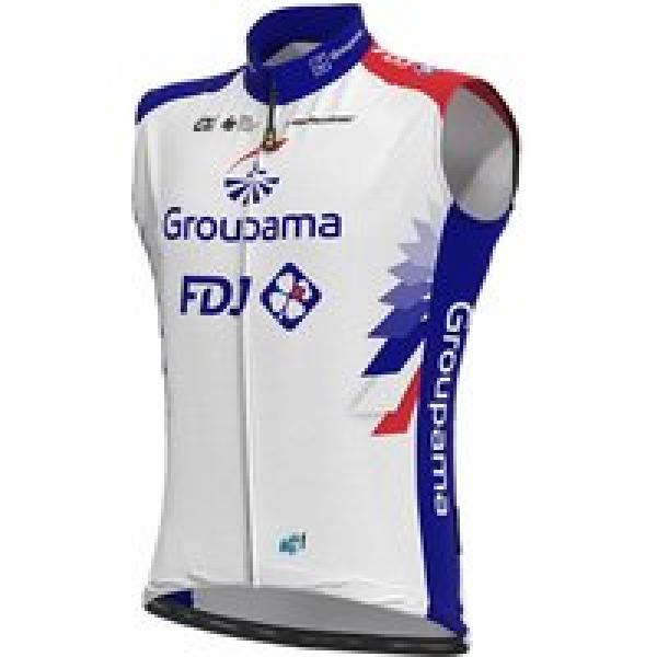 GROUPAMA FDJ Windvest 2021, voor heren, Maat S, Fietsvest, Fietskleding