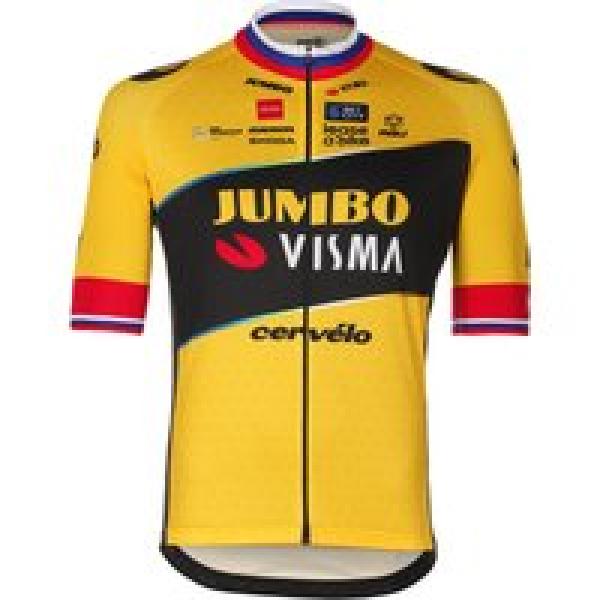 TEAM JUMBO-VISMA Shirt met korte mouwen Primoz Roglic 2023 fietsshirt met korte