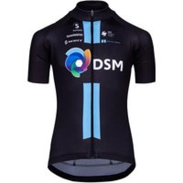 TEAM DSM Kindershirt 2021 kinderfietsshirt, Maat S