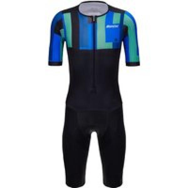 SANTINI Tri Suit X Ironman Aahonoui triathlonsuit, voor heren, Maat 2XL, Triathl