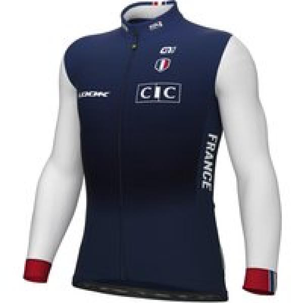 FRANSE NATIONAAL TEAM Shirt met lange mouwen 2023 fietsshirt met lange mouwen, v