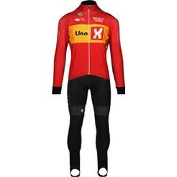 UNO-X Icon Tempest 2023 Set (winter fietsjack + lange koersbroek) set (2 artikel