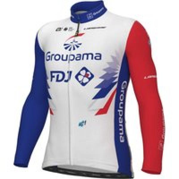 GROUPAMA - FDJ Shirt met lange mouwen 2022 fietsshirt met lange mouwen, voor her