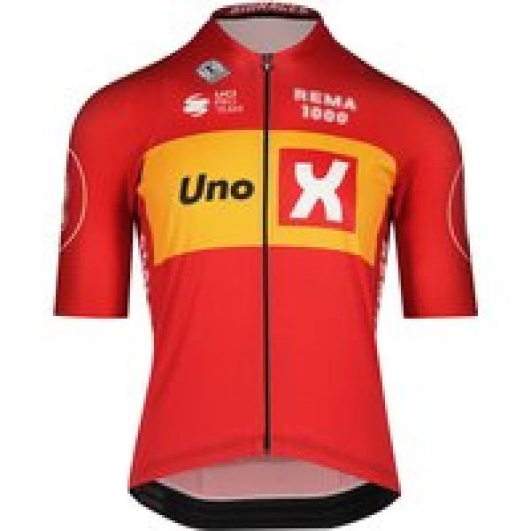 Uno-X Fietsshirt met korte mouwen Icon TdF 2023 fietsshirt met korte mouwen, voo