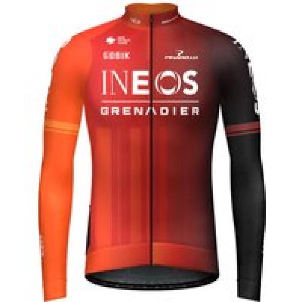 INEOS GRENADIERS Shirt met shirt met lange mouwen 2024 fietsshirt met lange mouw