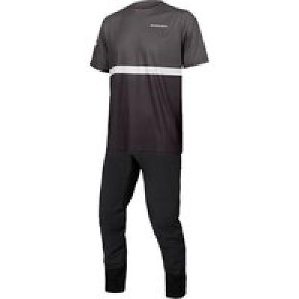 ENDURA Singletrack Core II Set (fietsshirt + fietsbroek) set (2 artikelen), voor