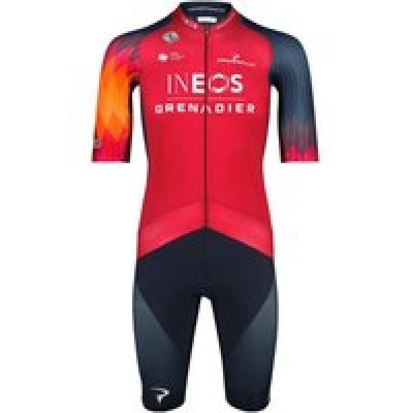 INEOS Grenadiers Epic 2023 Set (fietsshirt + fietsbroek) set (2 artikelen), voor