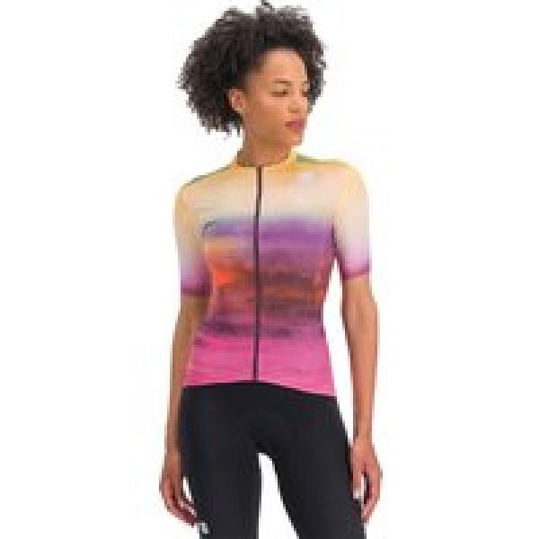 SPORTFUL Damesshirt Flow Supergiara fietsshirt met korte mouwen, Maat L, Fietssh