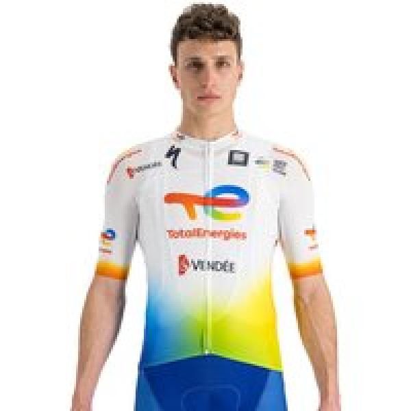 TEAM TOTALENERGIES Fietsshirt met korte mouwen 2023 fietsshirt met korte mouwen,