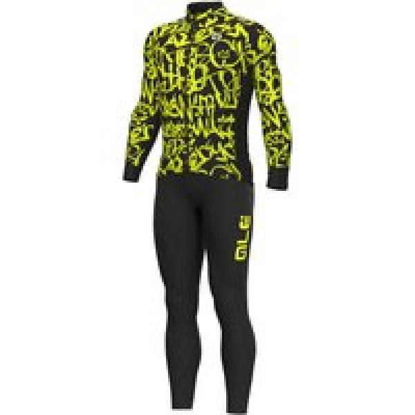 ALÉ Ride Set (winter fietsjack + lange koersbroek), voor heren