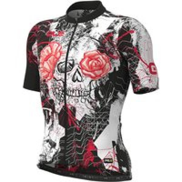 ALÉ Shirt met korte mouwen Skull, voor heren, Maat 2XL, Wielershirt, Wielerkledi