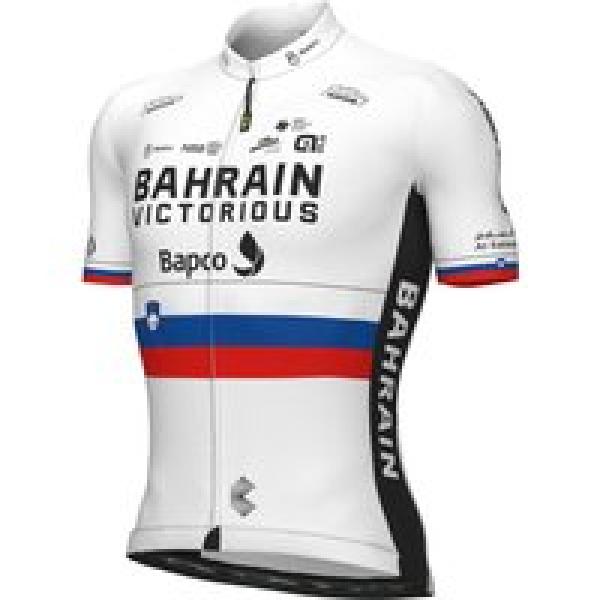 BAHRAIN - VICTORIOUS Shirt met korte mouwen Sloveense kampioen 2022, voor heren,