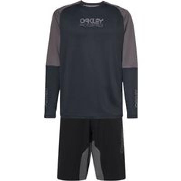 OAKLEY Factory Pilot II Set (fietsshirt + fietsbroek) set (2 artikelen), voor he