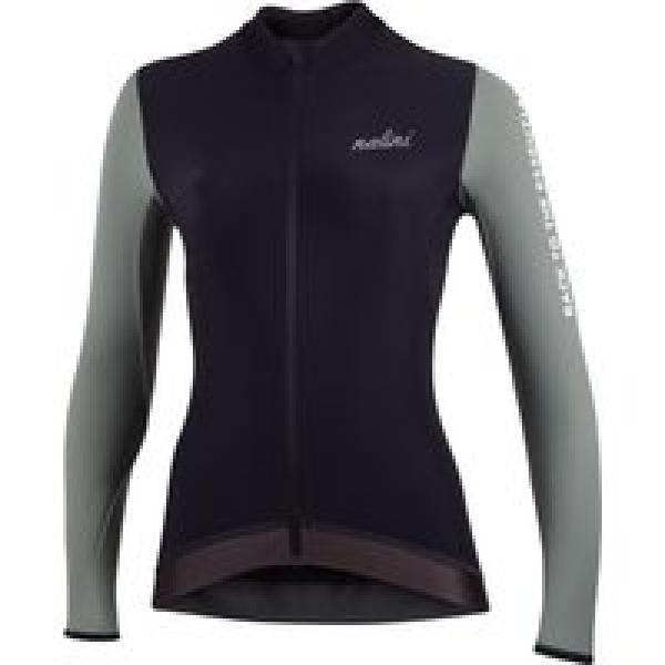 NALINI Damesshirt met lange mouwen New Fit damesfietsshirt met lange mouwen, Maa