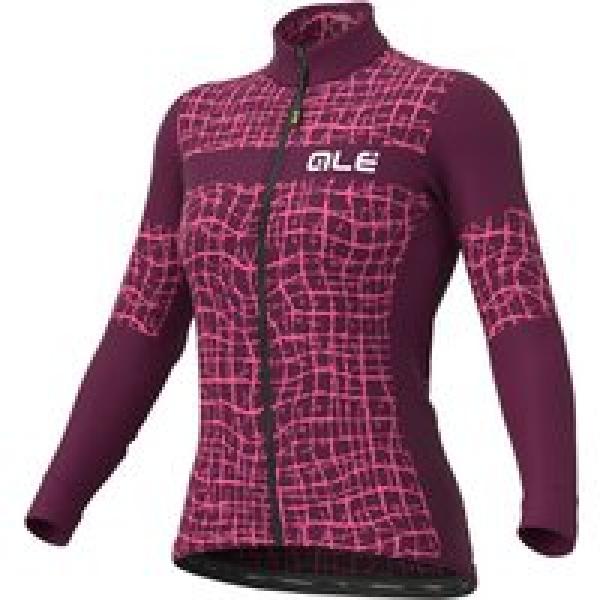 ALÉ Damesshirt met lange mouwen Wall damesfietsshirt met lange mouwen, Maat S, F