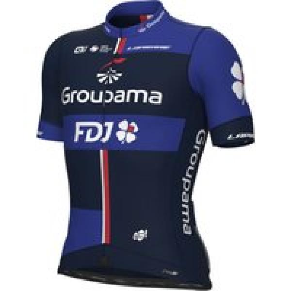 GROUPAMA FDJ Shirt met korte mouwen PR.S 2023 fietsshirt met korte mouwen, voor