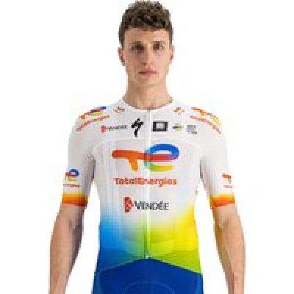 TEAM TOTALENERGIES Fietsshirt met korte mouwen Pro Race Light 2023 fietsshirt me