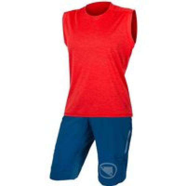 ENDURA Singletrack Dames set (fietsshirt + fietsbroek) dames set (2 artikelen),