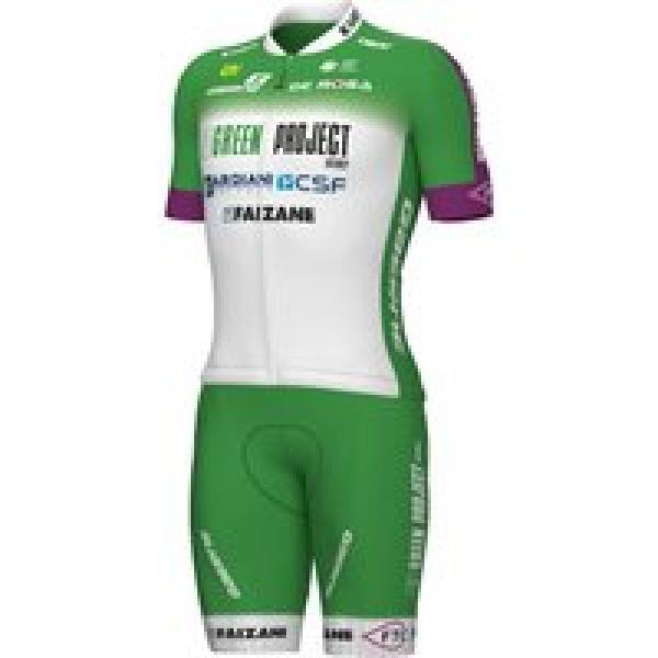 GREEN PROJECT- BARDIANI-CSF FAIZANÈ 2023 Set (fietsshirt + fietsbroek) set (2 ar