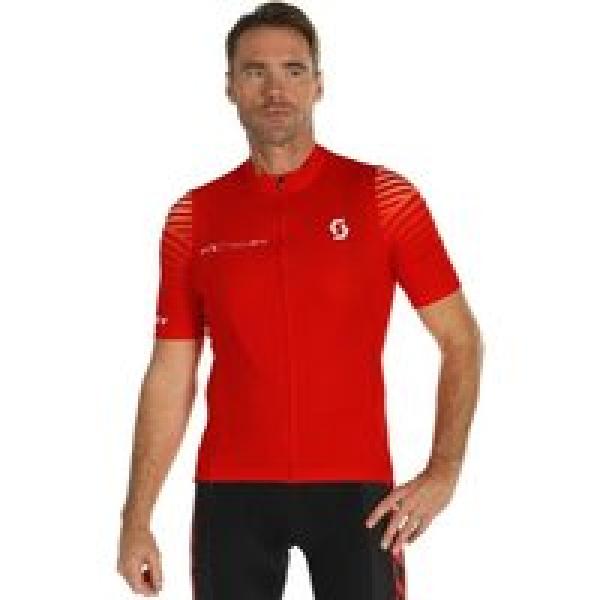 SCOTT Shirt met korte mouwen RC Team 10, voor heren, Maat S, Wielrenshirt, Fiets