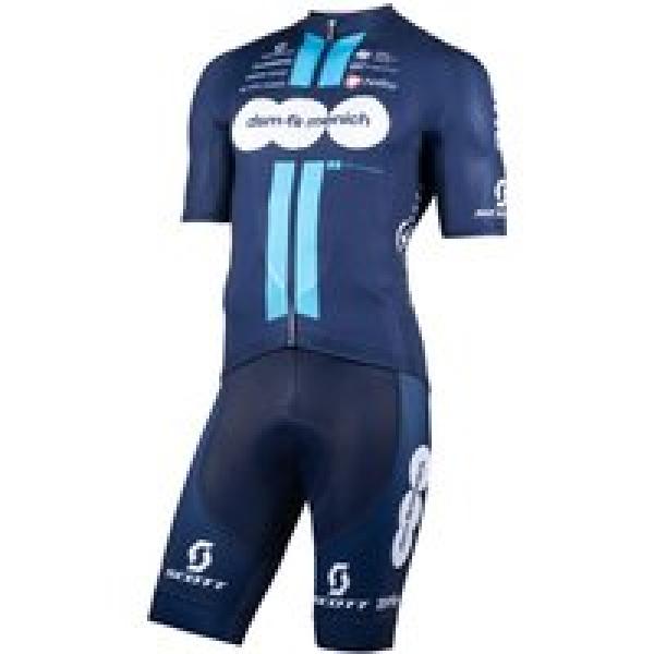 Team DSM Tour de France 2023 Set (fietsshirt + fietsbroek) set (2 artikelen), vo