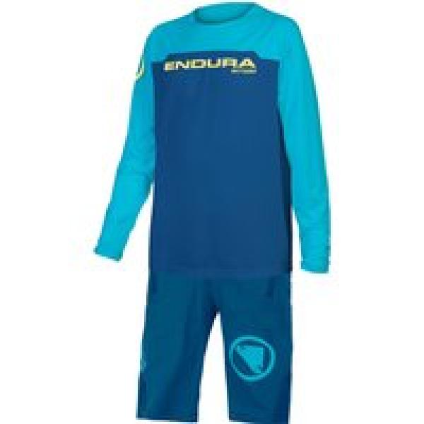 ENDURA MT500 Burner Kinderset (fietsshirt + fietsbroek) kinderset (2 artikelen),