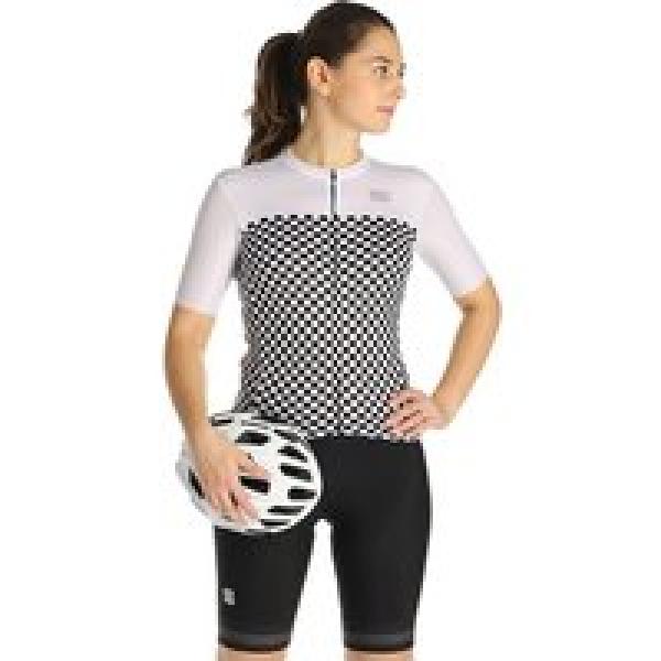 SPORTFUL Checkmate Dames set (fietsshirt + fietsbroek) dames set (2 artikelen),