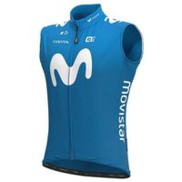 MOVISTAR TEAM Windvest 2021, voor heren, Maat S, Fietsvest, Fietskleding