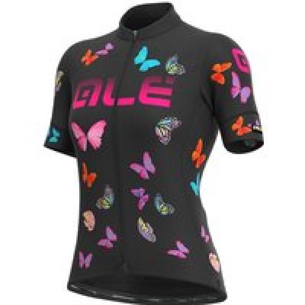 ALÉ Damesshirt Butterly damesfietsshirt, Maat M, Wielershirt, Fietskleding