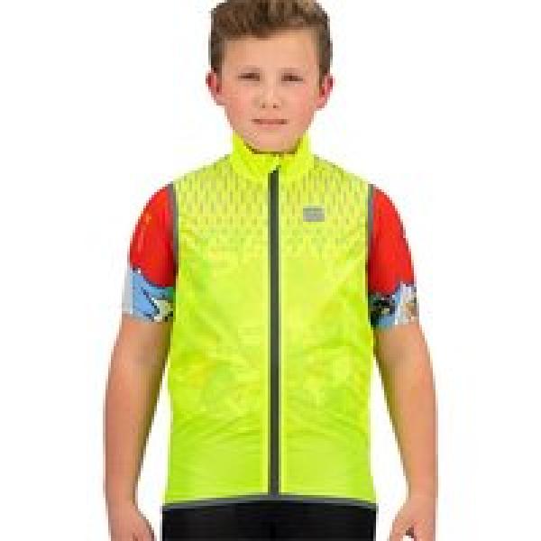 SPORTFUL Kinderen Windvest Reflex windvest, Maat 2XL, Fietskleding kinder