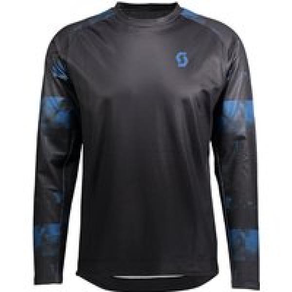 SCOTT Fietsshirt met lange mouwen Trail Storm bikeshirt, voor heren, Maat M, Fie