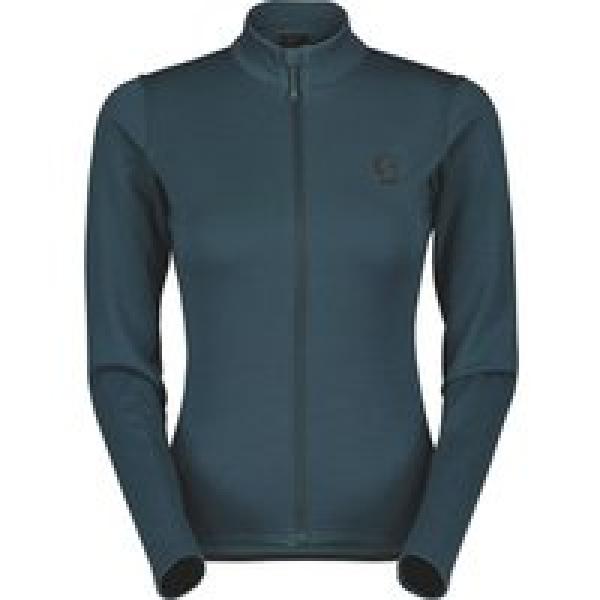 SCOTT Damesshirt met lange mouwen Gravel Warm Merino damesfietsshirt met lange m