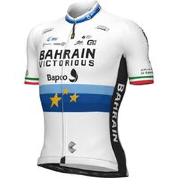 BAHRAIN - VICTORIOUS Shirt met korte mouwen Europese kampioen 2022, voor heren,