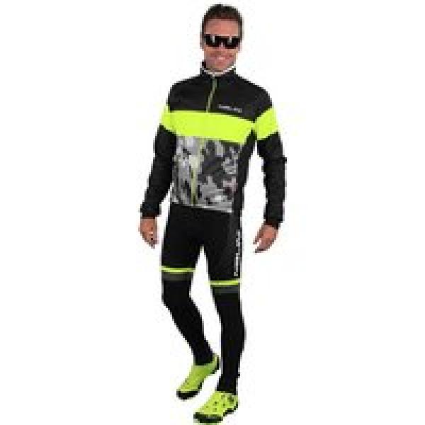 NALINI Pigno Set (winter fietsjack + lange koersbroek) set (2 artikelen), voor h