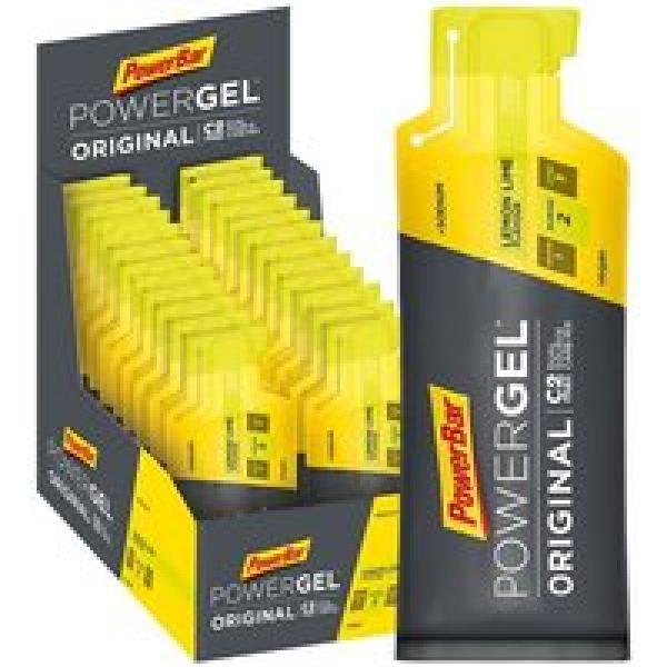 POWERBAR Powergel Original Lemon Lime 24 stuks/doos, Sportgel, Prestatievoeding