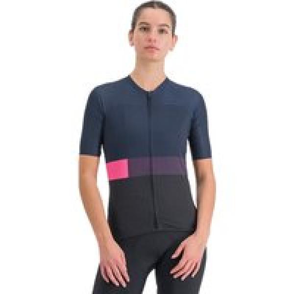 SPORTFUL Damesshirt Snap, Maat L, Fietsshirt, Fietskleding