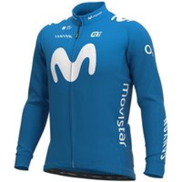 MOVISTAR TEAM Shirt met lange mouwen 2021 fietsshirt met lange mouwen, voor here