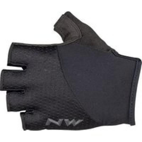 paar korte handschoenen northwave fast grip zwart