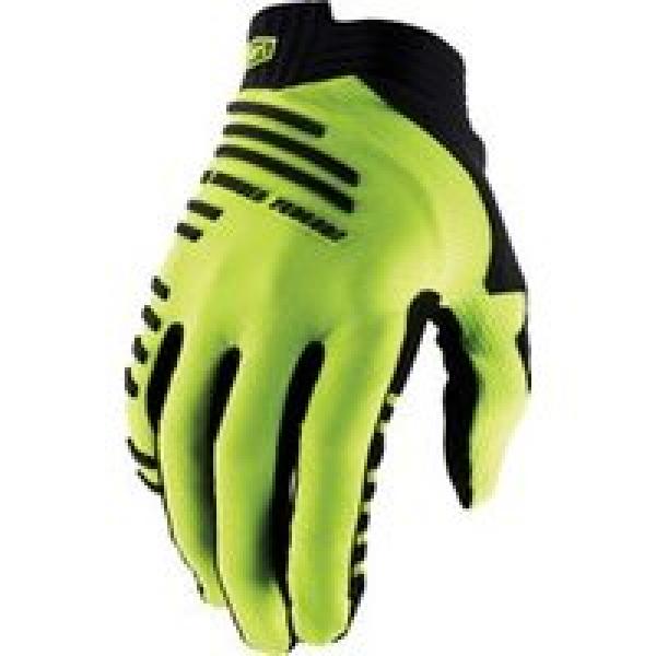 100 r core fluorescerende gele lange handschoenen