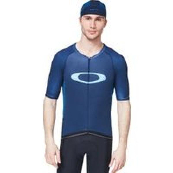 oakley icon 2 0 short sleeve jersey donkerblauw