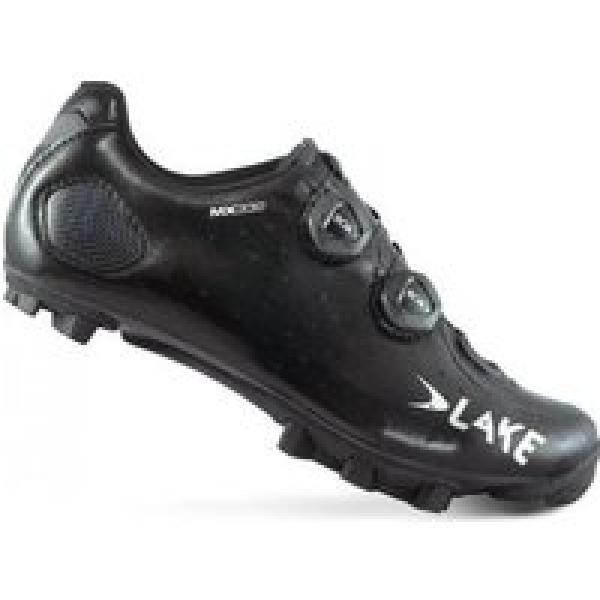 lake mx332 clarino mtb schoenen zwart zilver