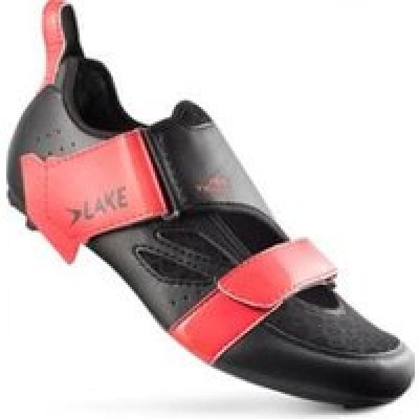 lake tx223 air triathlon schoenen zwart rood