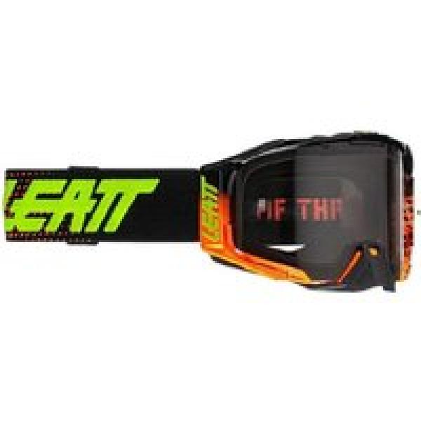 leatt velocity 6 5 fluorescent orange light grey goggle 58