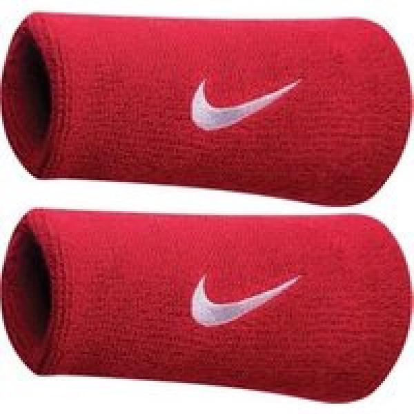 nike swoosh doublewide red unisex sponge polsband