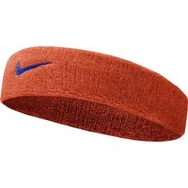 nike swoosh spons hoofdband oranje unisex