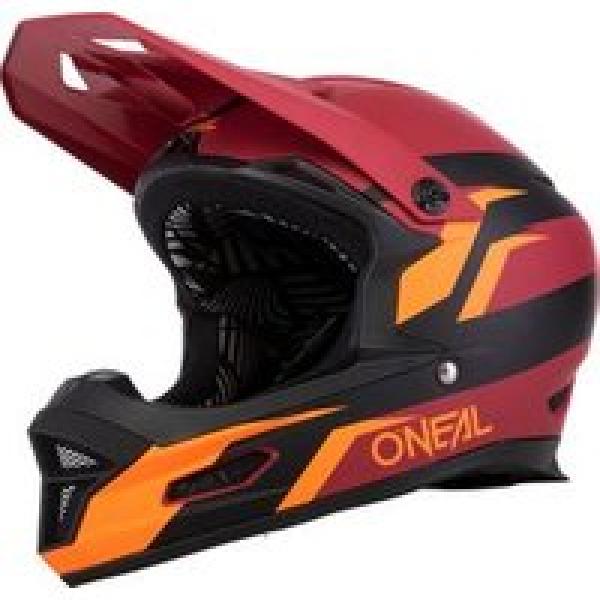 o neal stage fury integrale helm rood oranje