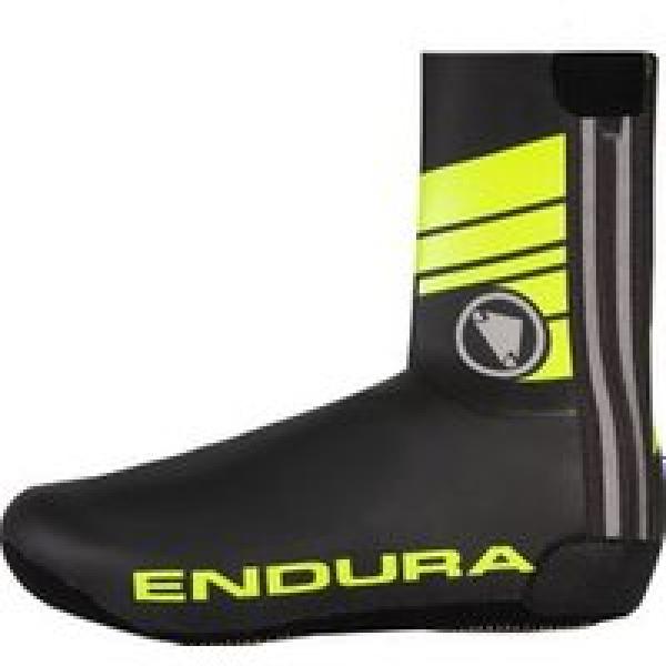 endura road shoe cover fluo geel